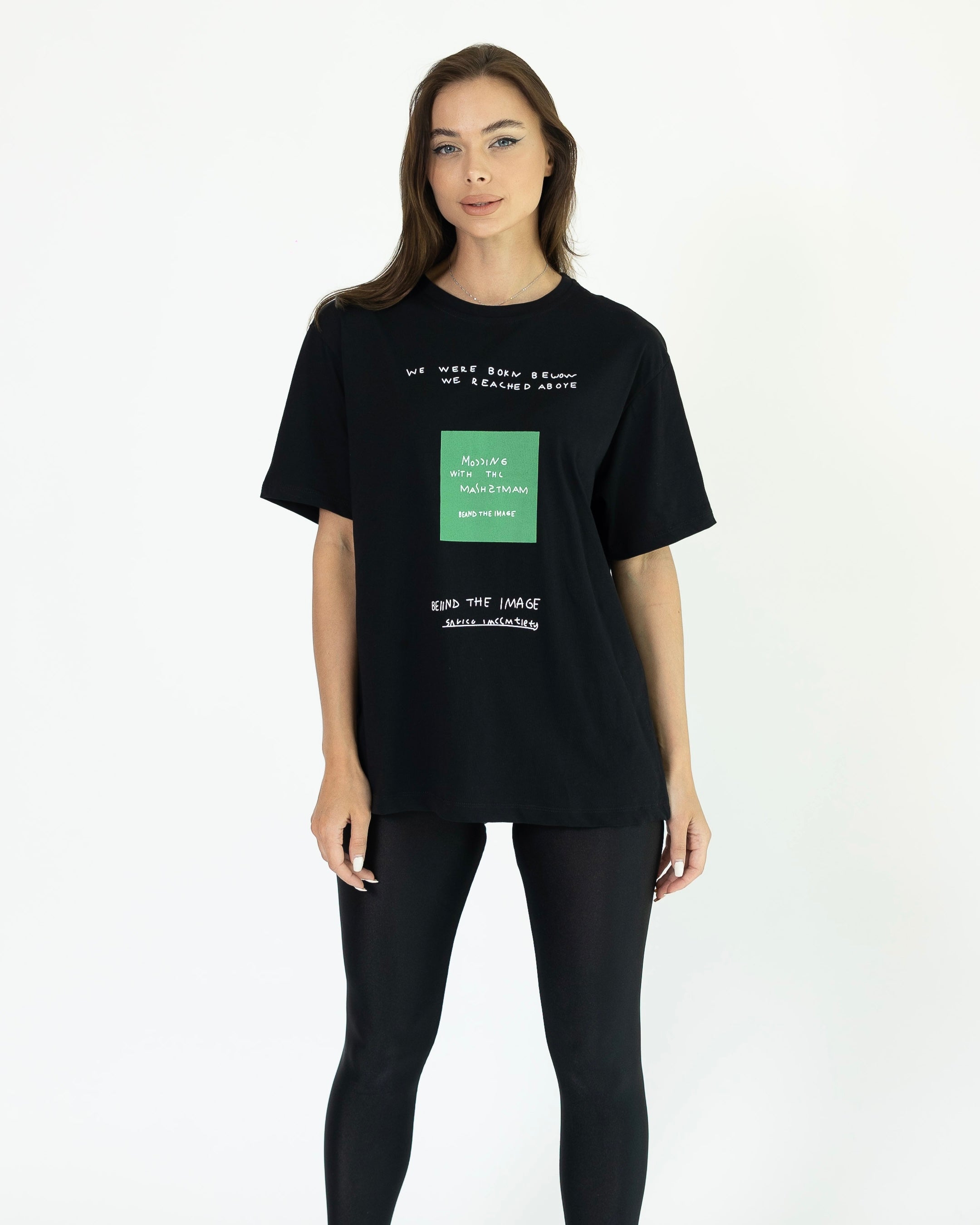 'Taylor' Black T-Shirt