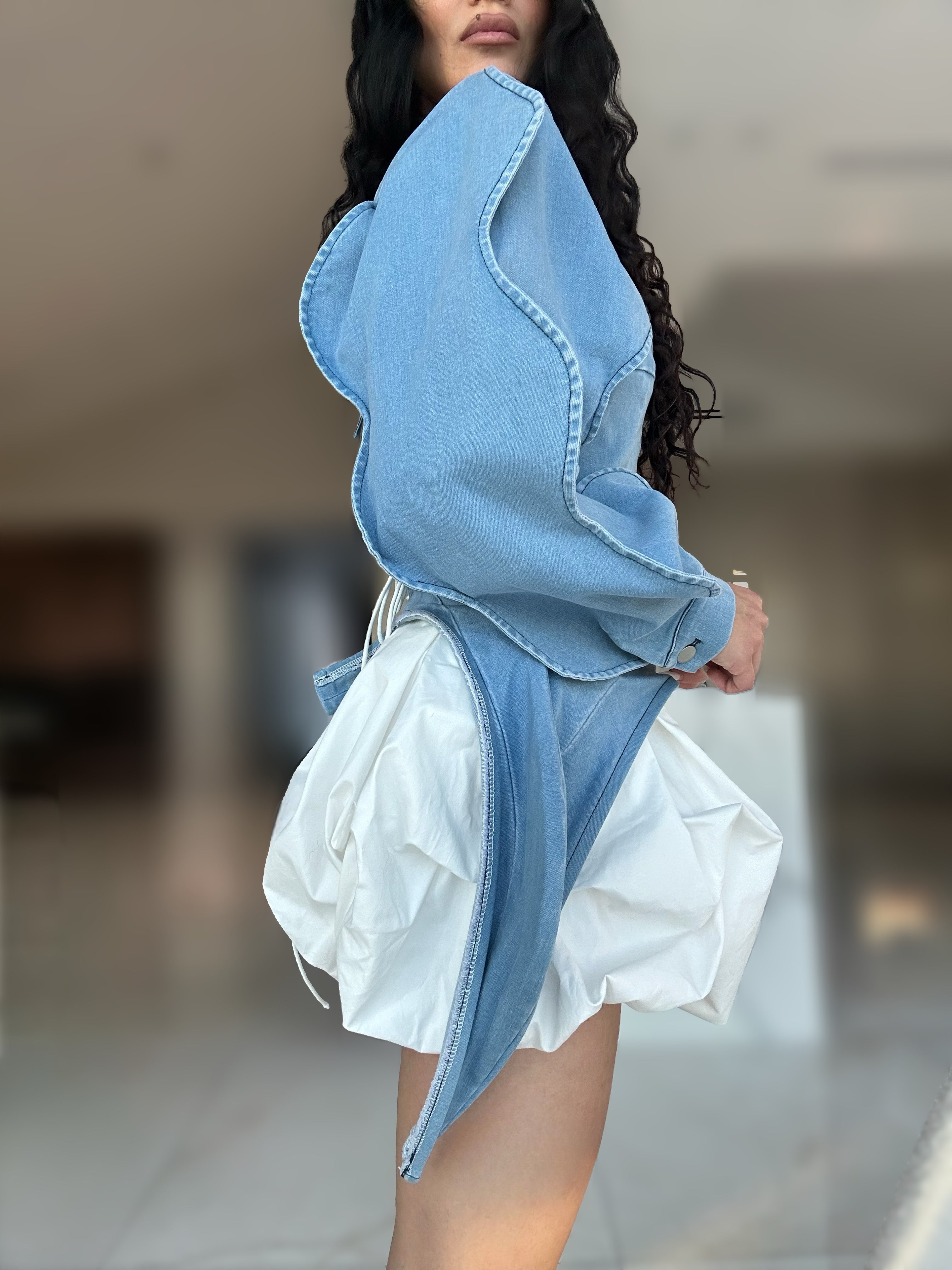 ‘ADENA' Denim Dress