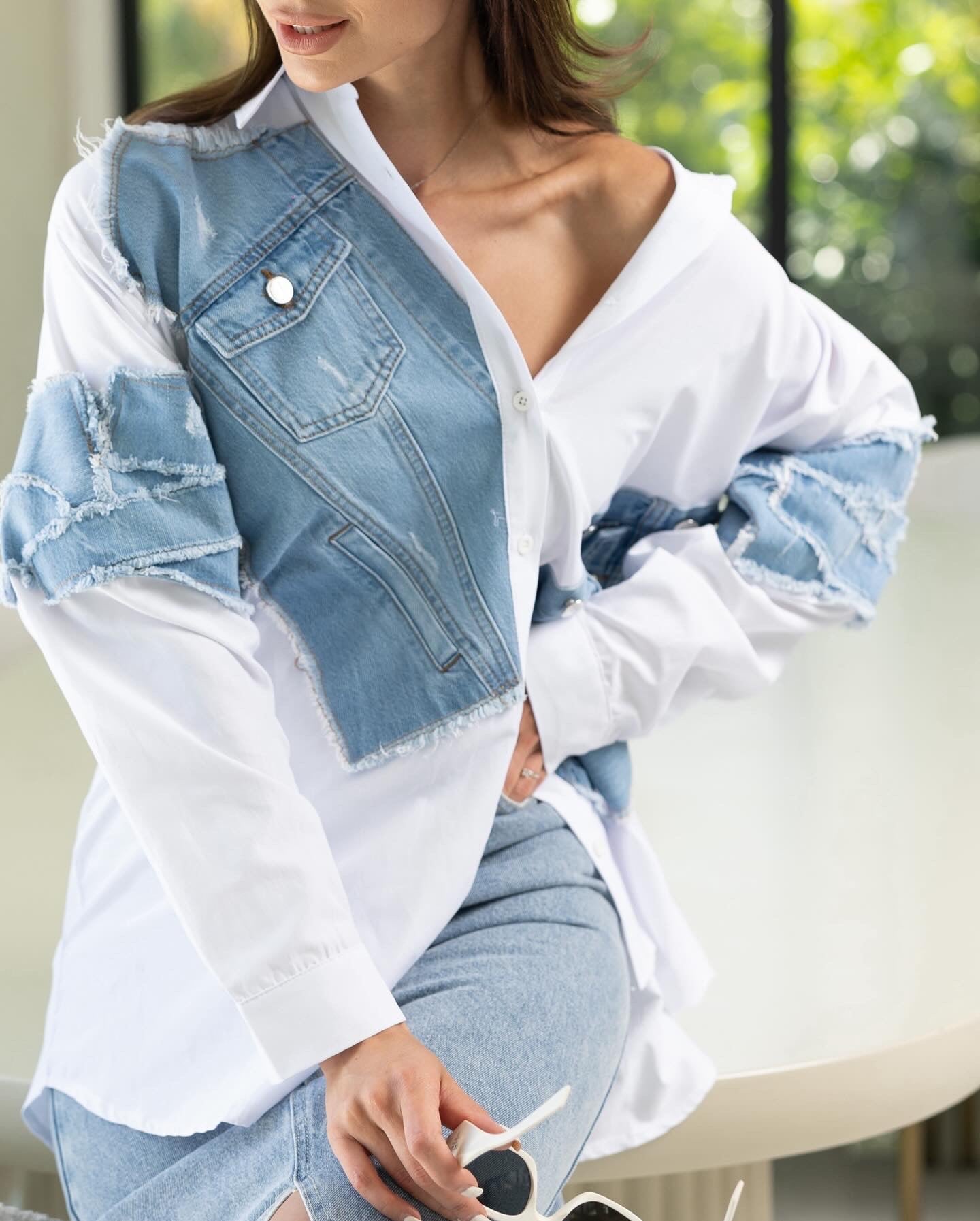 'Bell' Denim shirt